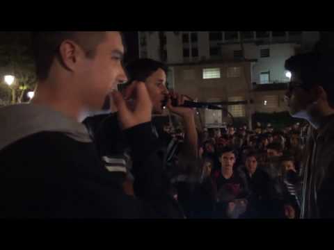 Leozera e HDK vs Mineiro e Kbça - SEMI - 15° Central das Rimas - Joinville - 2017