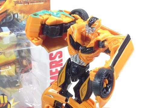 Transformers Power Battlers Power Punch Bumblebee Age of Extinction Review