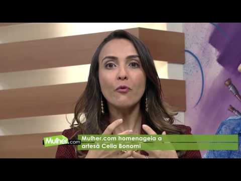 Homenagem de Dia das Mães para Celia Bonomi no Mulher.com - 10/05/2017