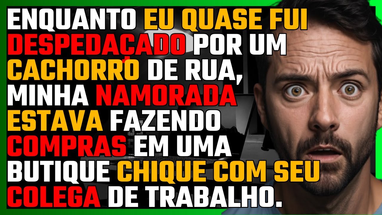 Enquanto quase fui DESPEDAÇADO por um CACHORRO, minha NAMORADA estava fazendo COMPRAS em uma BUTIQUE