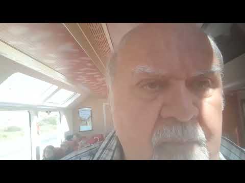 El Tren Solar ecologico de la Quebrada de Humahuaca en Jujuy, Argentina