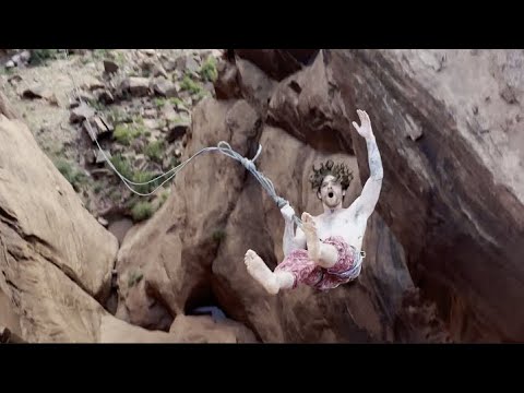 Insanity Rope Swing - The Fruitbowl Highline Area in Moab