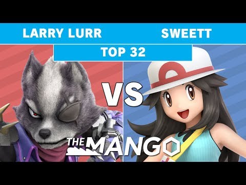 The Mang0 3 - Larry Lurr (Wolf) vs SweetT (Pokemon Trainer) Top 32 - Smash Ultimate