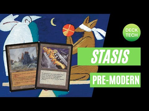 PRE MODERN MTG: STASIS Deck Tech