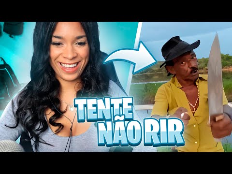 Reagindo a TENTE NÃO RIR (SR CARLINHOS)