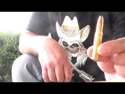 Thompson Contender .30 Herett bullet.