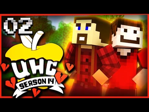 Minecraft Cube UHC: Season 14: Episode 2 - WE'RE SO LUCKY!!
