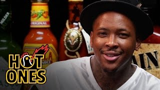 YG Keeps His Bool Eating Spicy Nuggets | Hot Ones