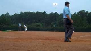 preview picture of video 'Fall 2013;  Landen Leiser, #8, playing for 15U Diamond Baseball Center travel team'