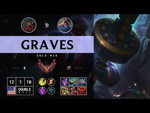 Graves Mid vs Yasuo - NA Grandmaster Patch 14.13
