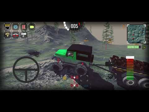 Overturned a modernized vehicle with an unknown cargo - Project Offroad 20 - Android games
