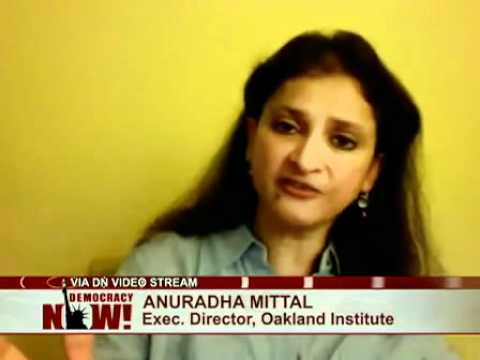 Global Food Security and Sovereignty Threatened by Corporate and Government "Land Grabs"