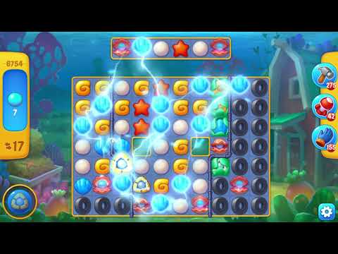 Fishdom 6754 Level - 15 moves - NO BooSTERS