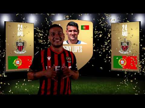 Quand l'OGC Nice présente Rony Lopes en mode "FUT" !