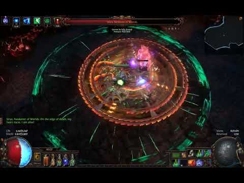 Path of Exile 3.25 Blade Vortex Occultist - Sirus bosskill