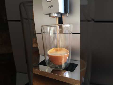 Jura Ena 8 first morning Coffee