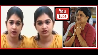 tv Anchor Monica Controversial Speech about Sasikala