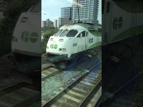 Go transit at work #gotransit #gotrain #train