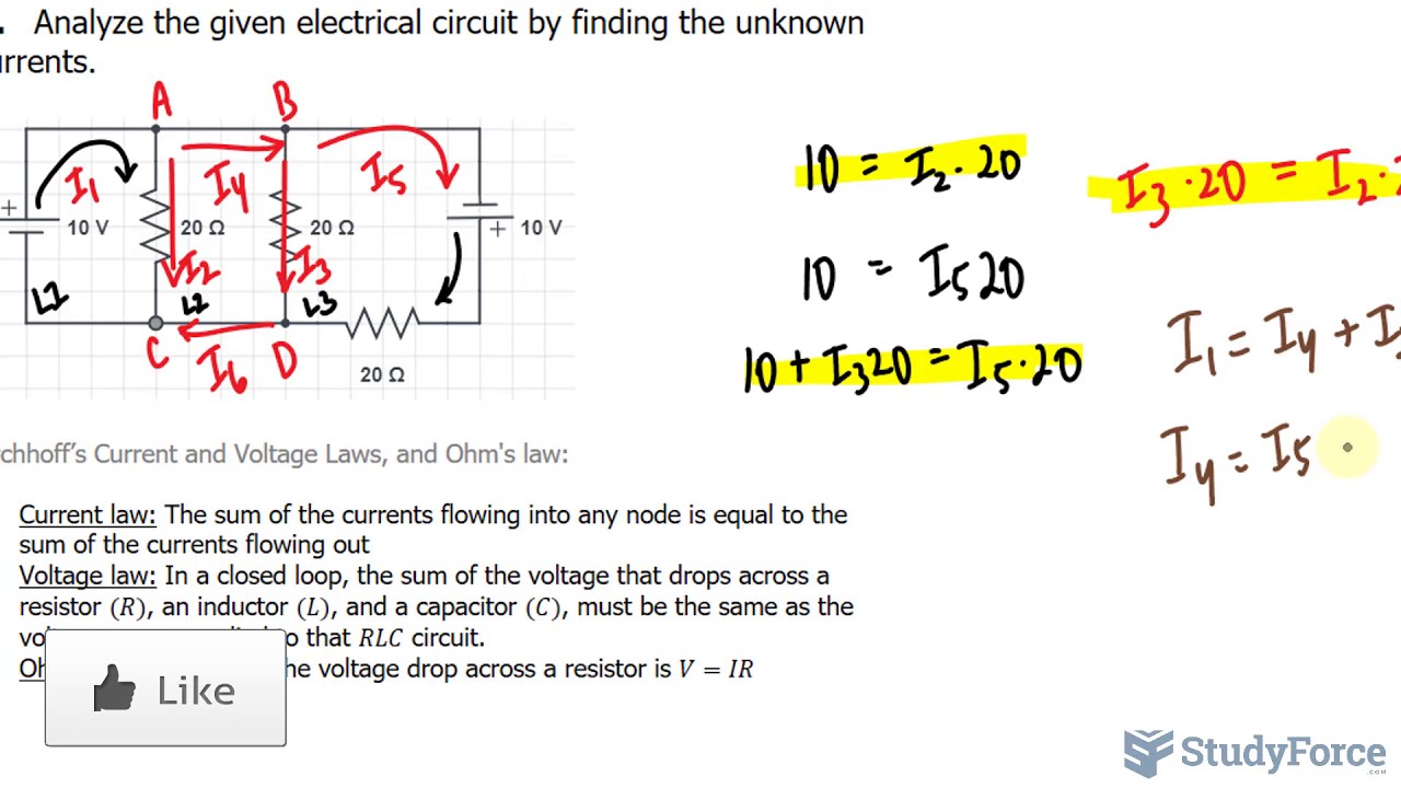 📚 Use matrices to solve electrical circuits
