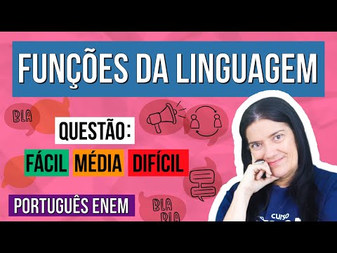 LANGUAGE FUNCTIONS: types and characteristics | TEXT INTERPRETATION IN ENEM - Portuguese Class