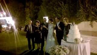 Sax al taglio torta al Samniun Resort. Musica live matrimonio