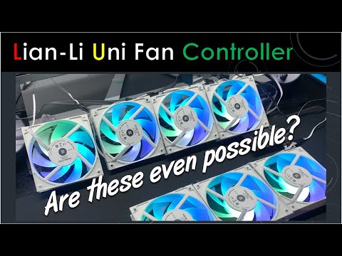 Controlador de ventilador Lian Li Uni - usando ventiladores EK Vardar Evo 120ER [L-Connect]