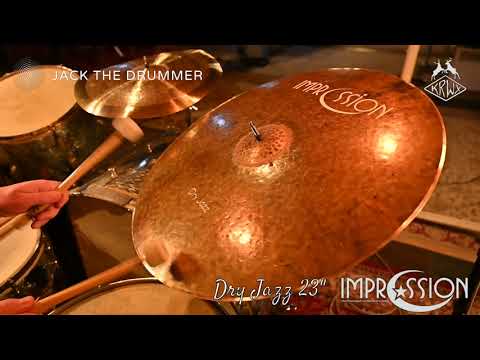 Impression Dry Jazz ride 23" 2450 gr