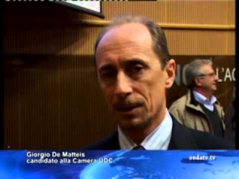 ONDA TG 8.02.2013 - PRESENTAZIONE CANDIDATURE DE MATTEIS - VERì