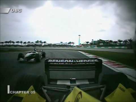2001 Malaysian GP Onboard Highlights