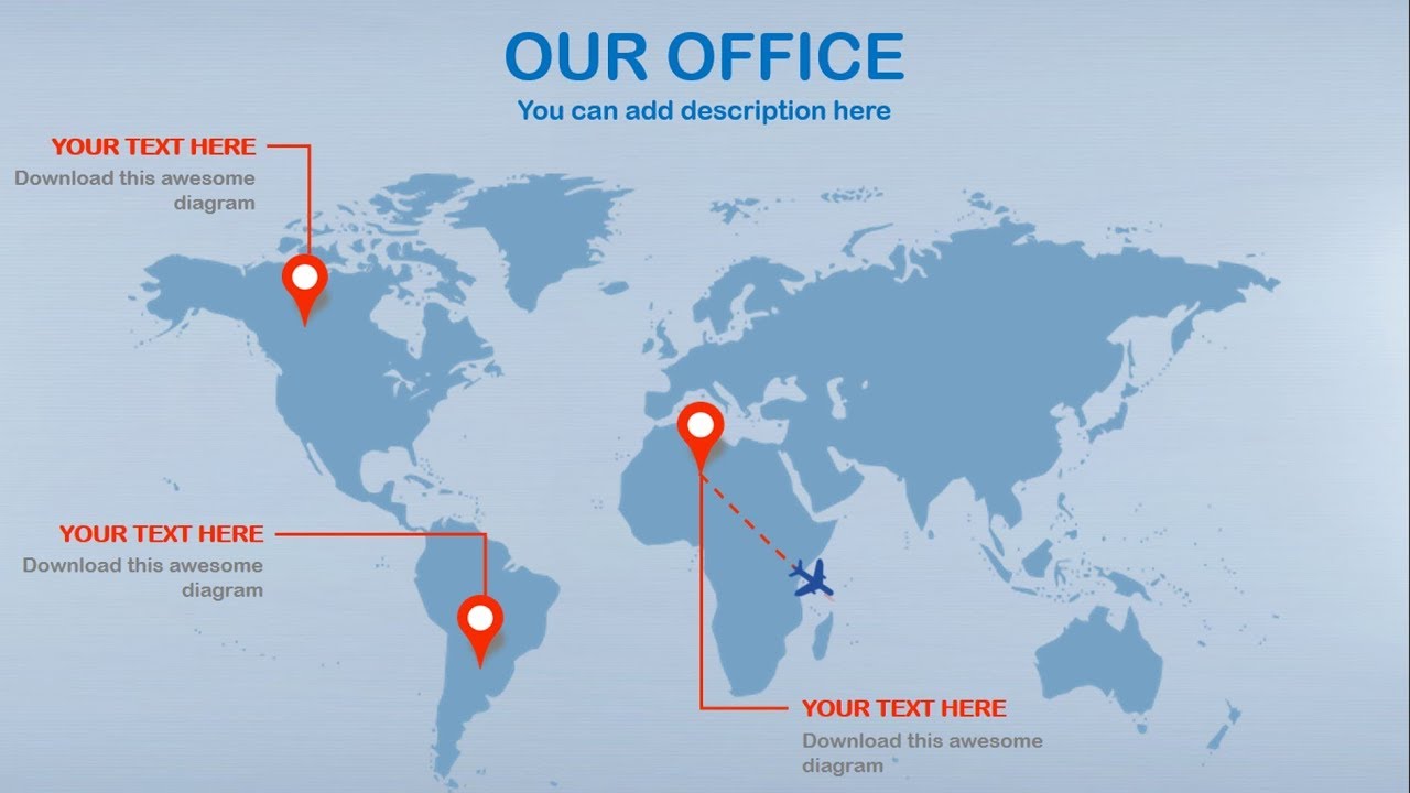 Presentation Template for Airline / Aviation