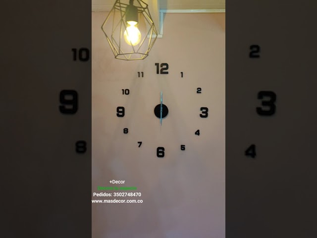Vídeo relacionado con GEXHSRGD Relojes de Pared para Sala de Estar Reloj de Pared Grande Reloj del Árbol de la Vida, silencioso y sin tictac, Ideal para Decorar Paredes, Salas de Estar y cocinas(40 cm)