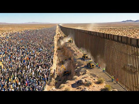 How American Built The Great Wall In Southern Border To Stop Millions of Migrants Every Year