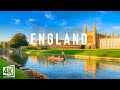 FLYING OVER ENGLAND (4K UHD) - Relaxing Music With Beautiful Natural Landscape 4K - Video Ultra HD