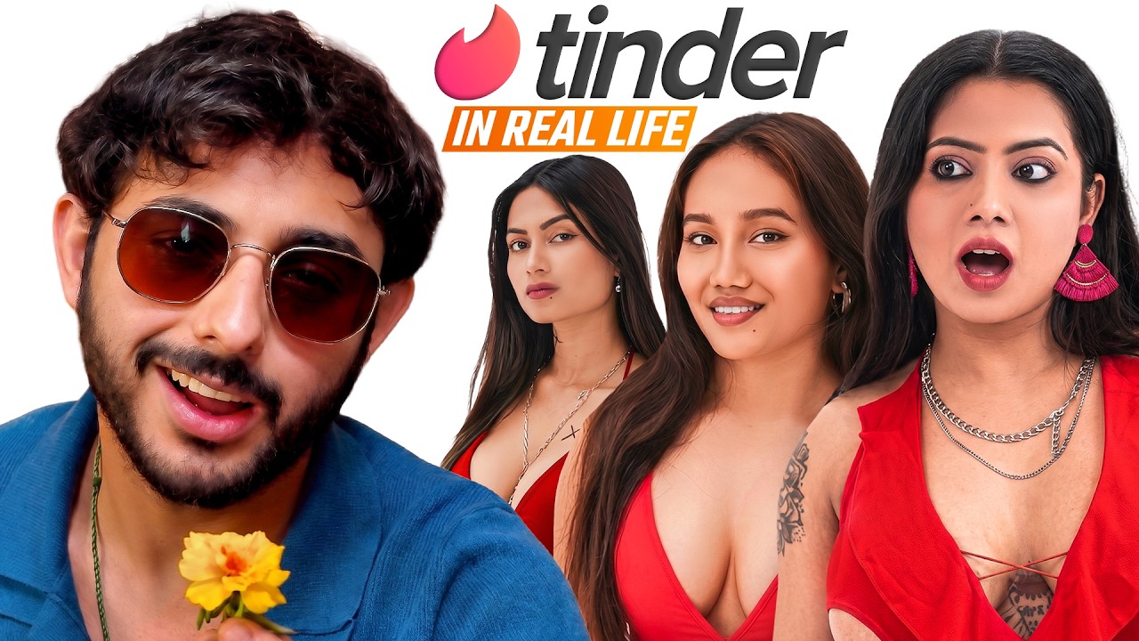 INDIAN TINDER IN REAL LIFE ROAST 🔥 | CARRYMINATI