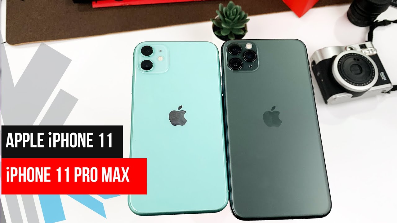 Apple iPhone 11 And iPhone 11 Pro Max Unboxing First Look