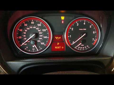 How to reset the oil light / maintenance light on a 2008 BMW 328i