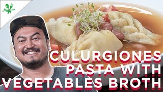 Culurgiones Pasta With Vegetables Broth