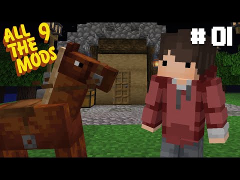 EPIC Modded Minecraft Adventure in All The Mods 9!