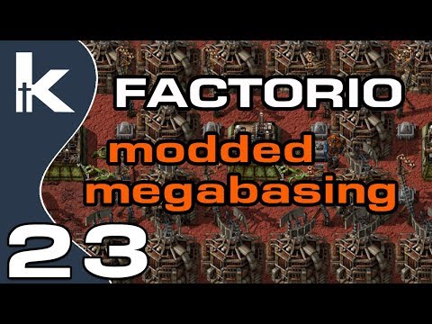 Factorio Modded Megabasing | Ep 23 Bunches o' Blueprints