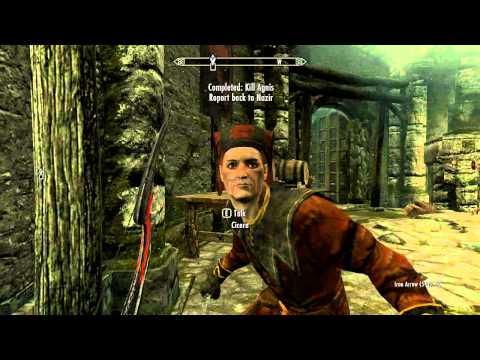 Skyrim  Cicero Has A Creepy Face