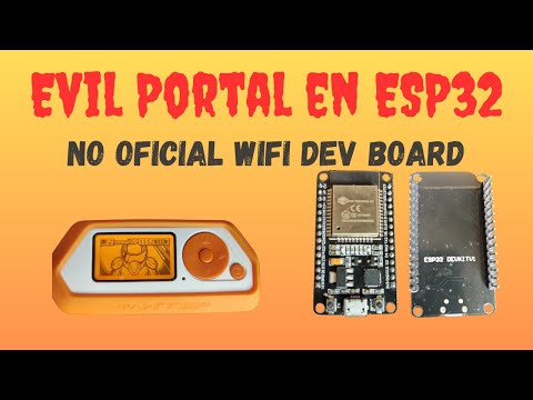 EVIL PORTAL en ESP32 (no wifi dev board oficial) - Demo Educativa de Seguridad | FLIPPER ZERO