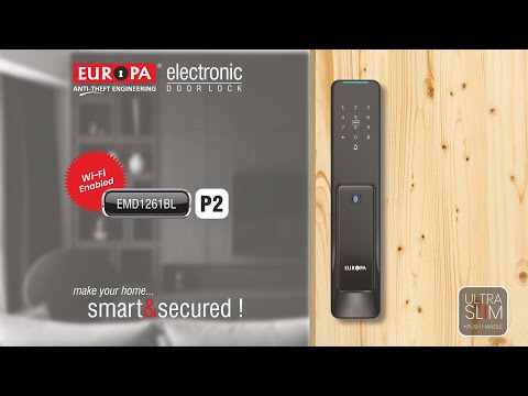Europa  Electronic Lock  EMD1261BL ( P2 ) Features