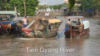 preview picture of video 'Tien Giang River'