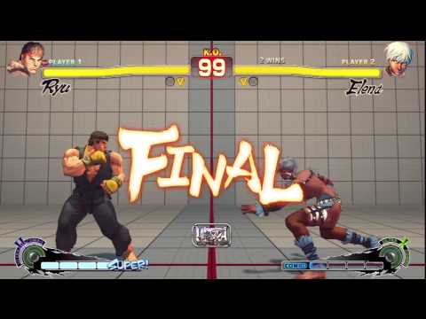 [USFIV] Goldenboy(Ryu) Vs Chief(Elena) - 6-21-14