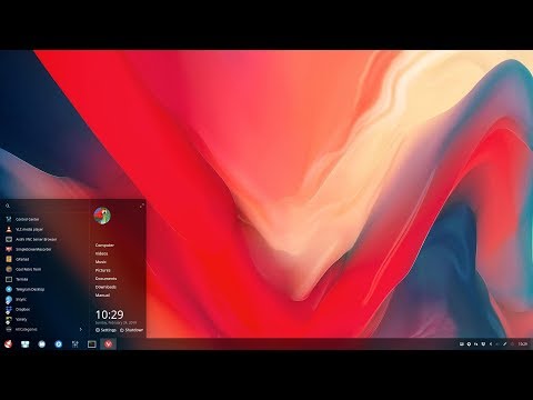 ArcoLinux : 833 changing the look of the menu or the dock in deepin