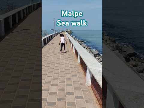 Malpe Sea Walk | Malpe Beach | Udupi Places to Visit | 🏖️