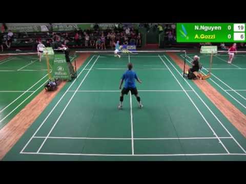 Irish U19 Open - Mens Singles - A.Gozzi v N.Nguyen