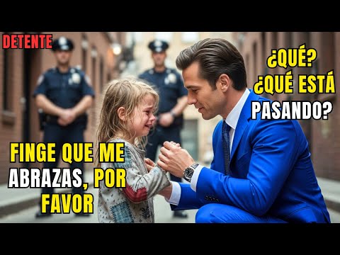 "Finge que me abrazas", dijo la pobre chica — Sin saber que él era un multimillonario