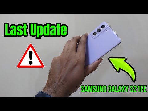 Samsung Galaxy S21 FE - The Last Update - Screen Line Issue Fix