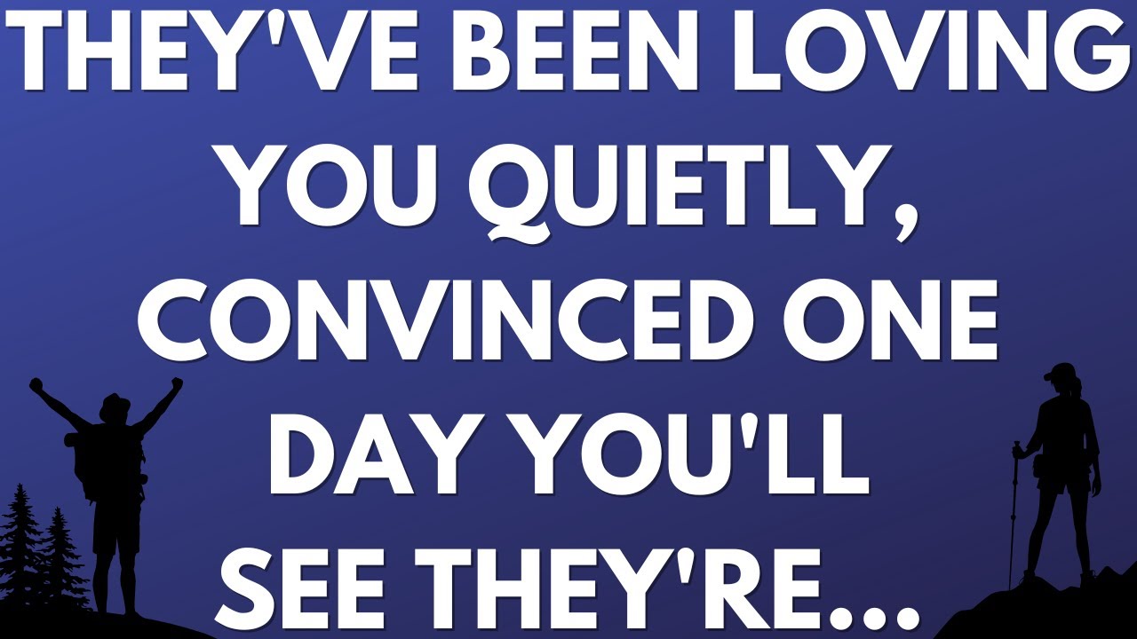💌 They've been loving you quietly, convinced one day you'll see they're...